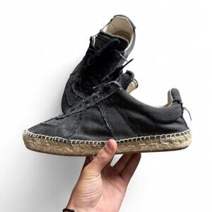 Mason margial espadrilles mens black